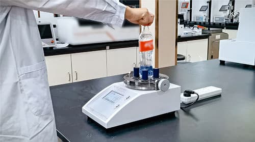 塑料瓶蓋扭矩測(cè)試儀操作圖 塑料瓶蓋扭矩測(cè)試儀操作圖